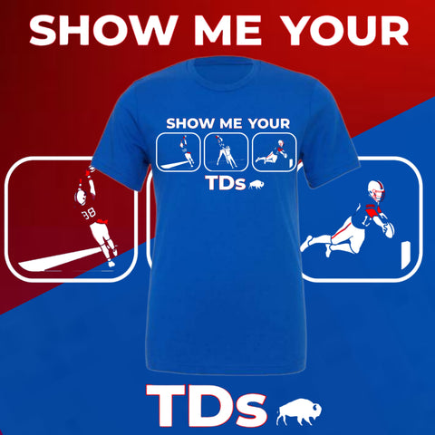 Show Me Your TDs - Blue and Red